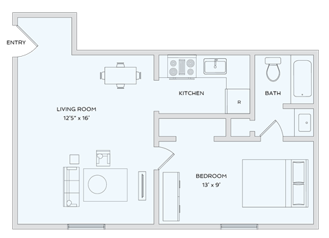 Lake Castleton Apartments Homes | Indianapolis, IN | Floor Plan